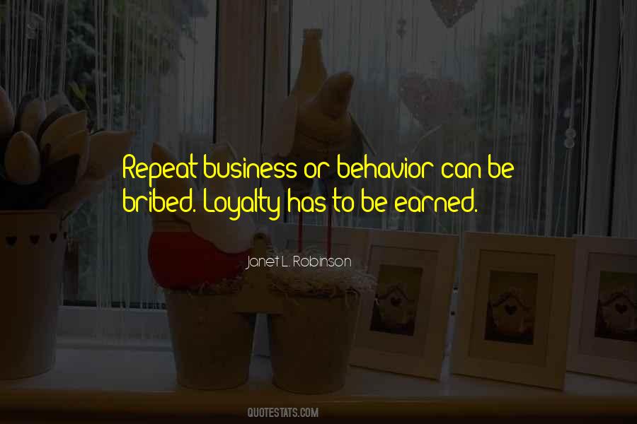 Quotes About Loyalty In Business #175140