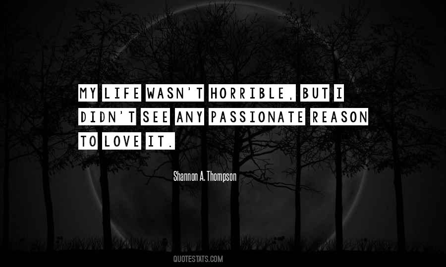 Quotes About Living A Passionate Life #1815026