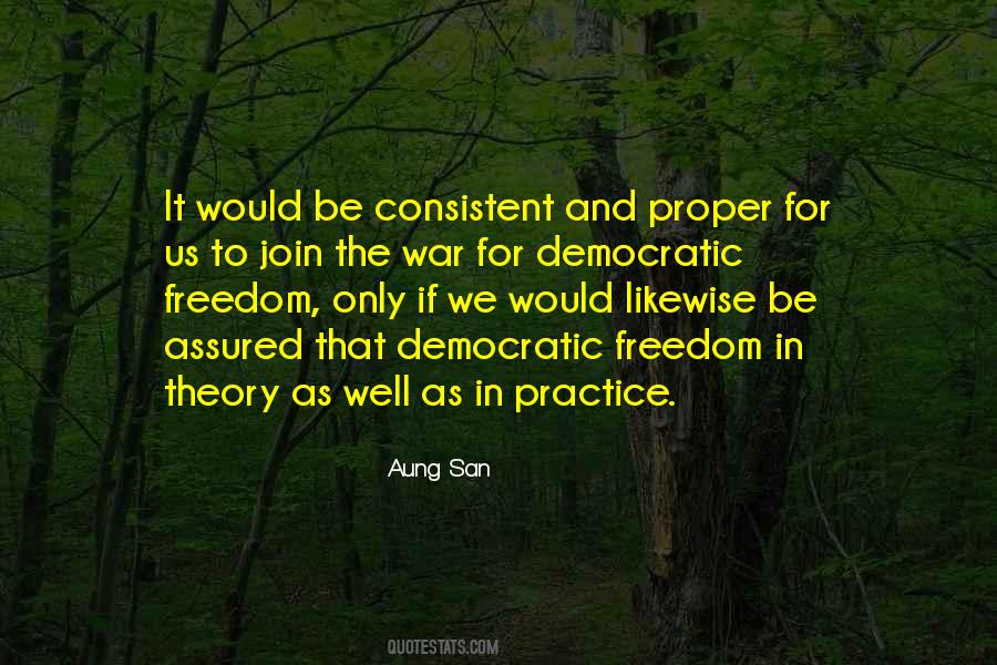 Quotes About Practice And Theory #576063