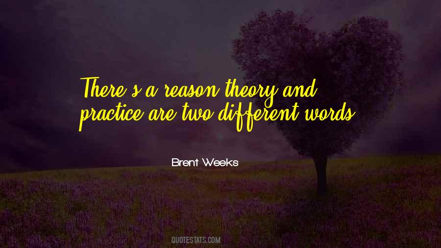 Quotes About Practice And Theory #721823