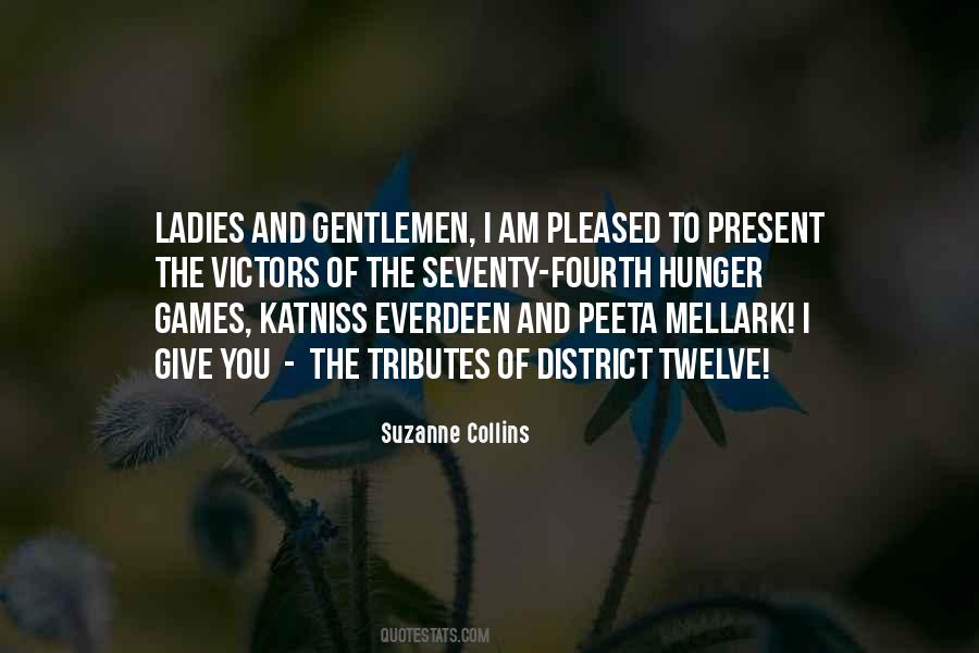 Hunger Games Katniss Quotes #776508