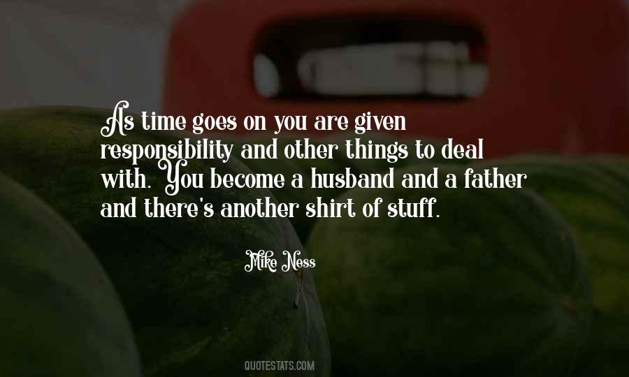 Quotes About Responsibility Of A Husband #311394