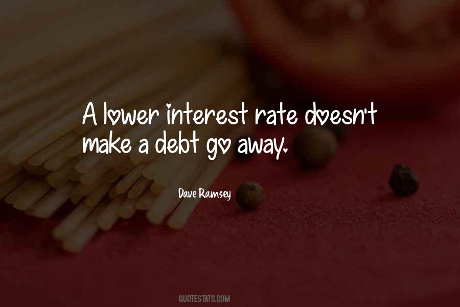 Quotes About Interest Rate #1470718