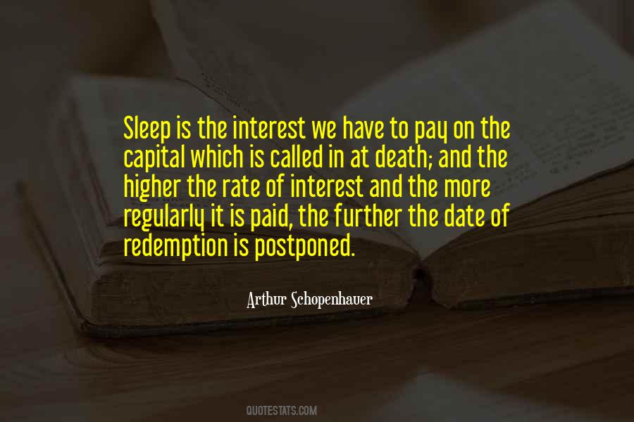 Quotes About Interest Rate #867683