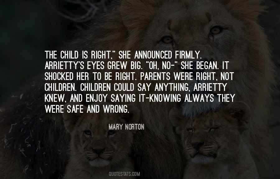 Quotes About Child's Eyes #506894