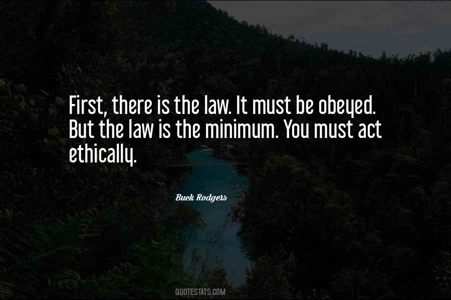 Quotes About Minimum #1418701