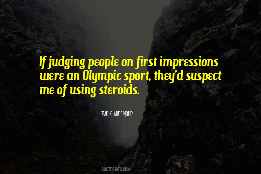 First Impressions Of People Quotes #1082417