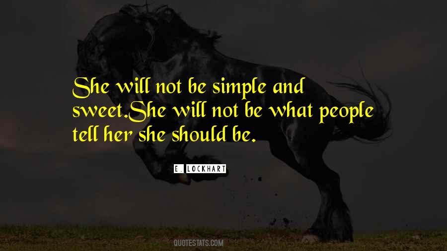 Sweet People Quotes #517727