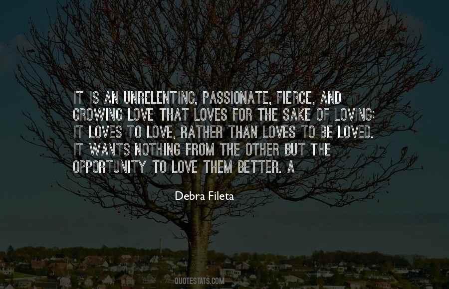 Quotes About Growing Love #1431417