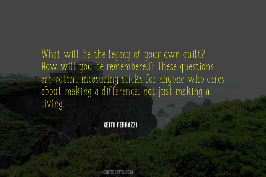 Quotes About Making A Difference #26219