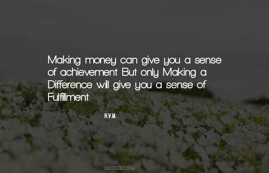 Quotes About Making A Difference #283770