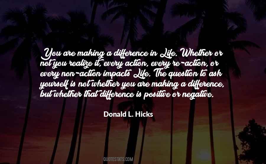 Quotes About Making A Difference #573948