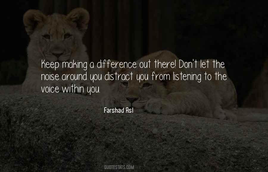 Quotes About Making A Difference #901920