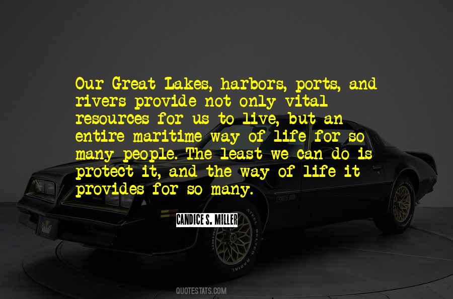 Quotes About Harbors #813811