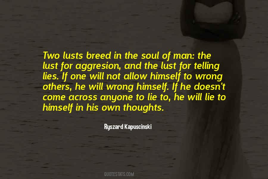 Lie Man Quotes #184149