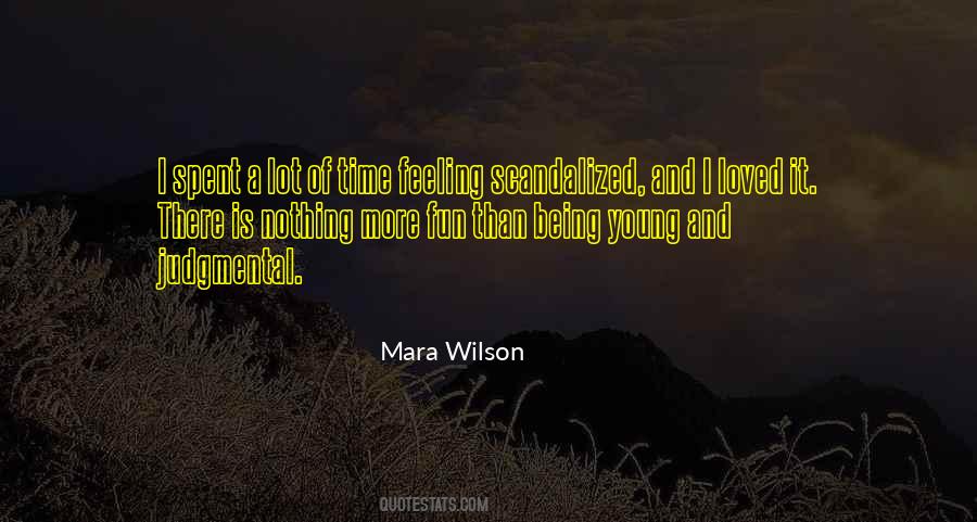 Quotes About Being Young #1045380