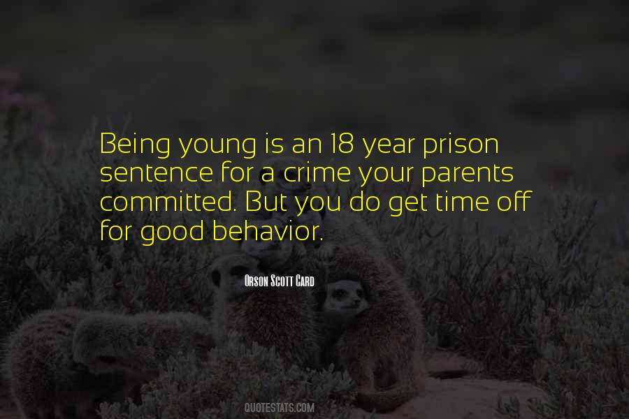 Quotes About Being Young #1198692