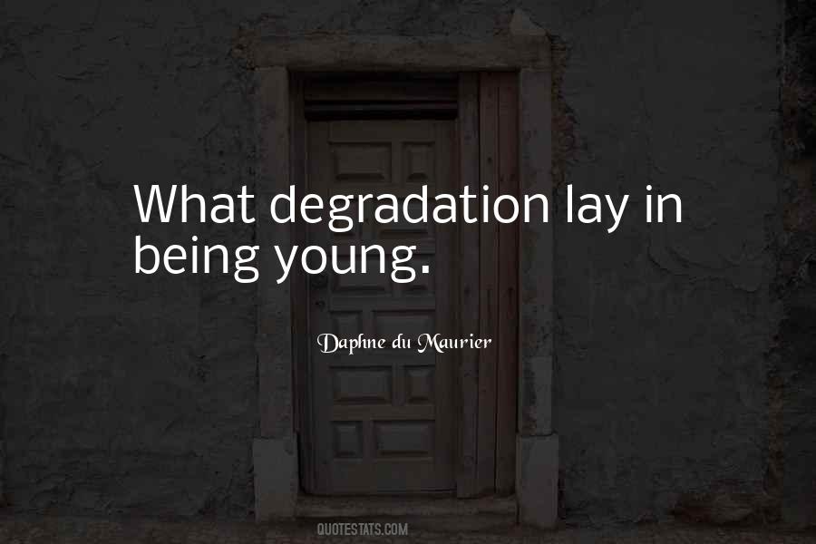 Quotes About Being Young #160237