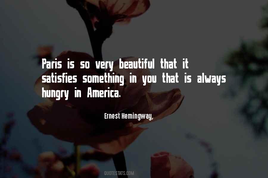 Ernest Hemingway Paris Quotes #1830372