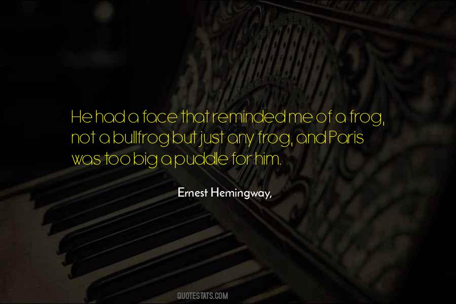 Ernest Hemingway Paris Quotes #450321
