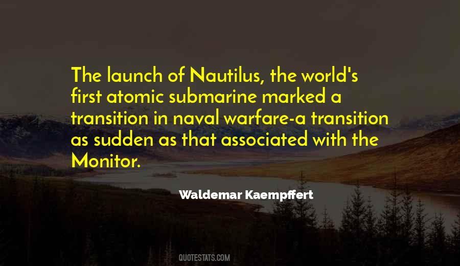 Quotes About Submarine Warfare #1782953