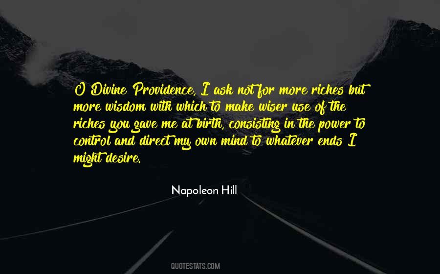 Quotes About Providence #1084424