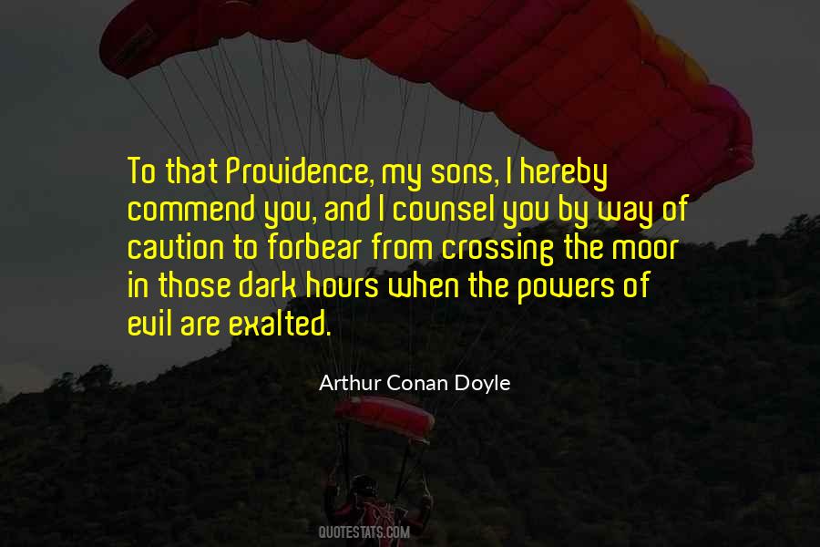 Quotes About Providence #1199244