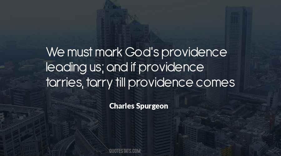 Quotes About Providence #953903