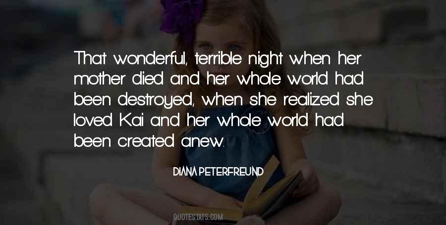 Quotes About Wonderful Night #1400239
