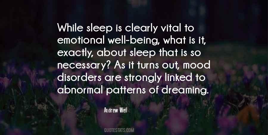 Quotes About Sleep Disorders #968994