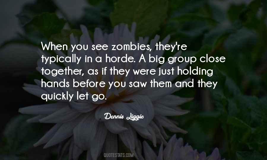 Quotes About Zombies #1119221