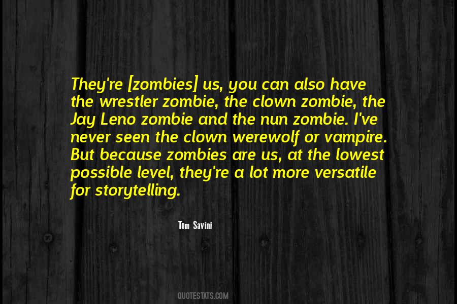 Quotes About Zombies #1343418