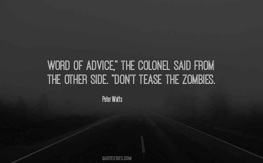 Quotes About Zombies #1358309