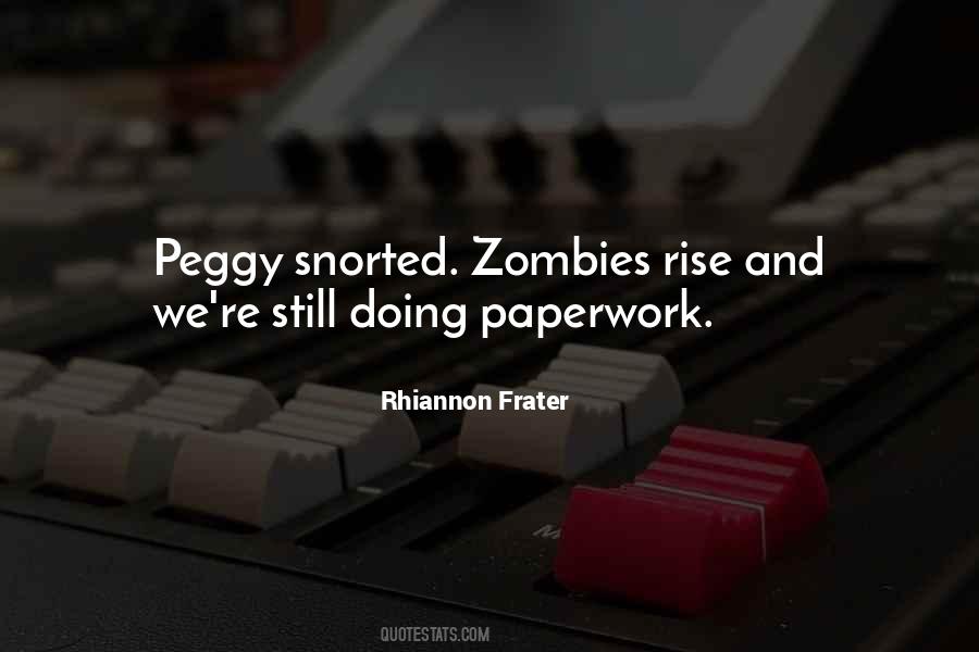 Quotes About Zombies #962467