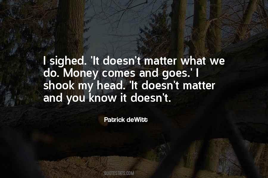 Do I Matter Quotes #56068