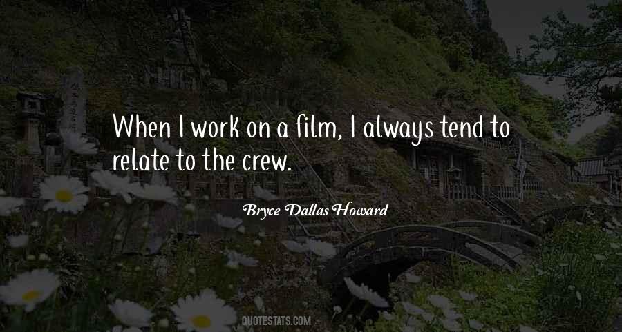 Quotes About Film Crew #125266