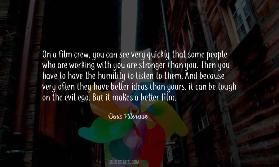 Quotes About Film Crew #232844