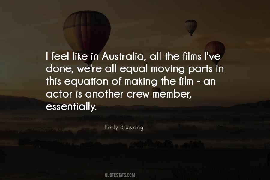 Quotes About Film Crew #513324