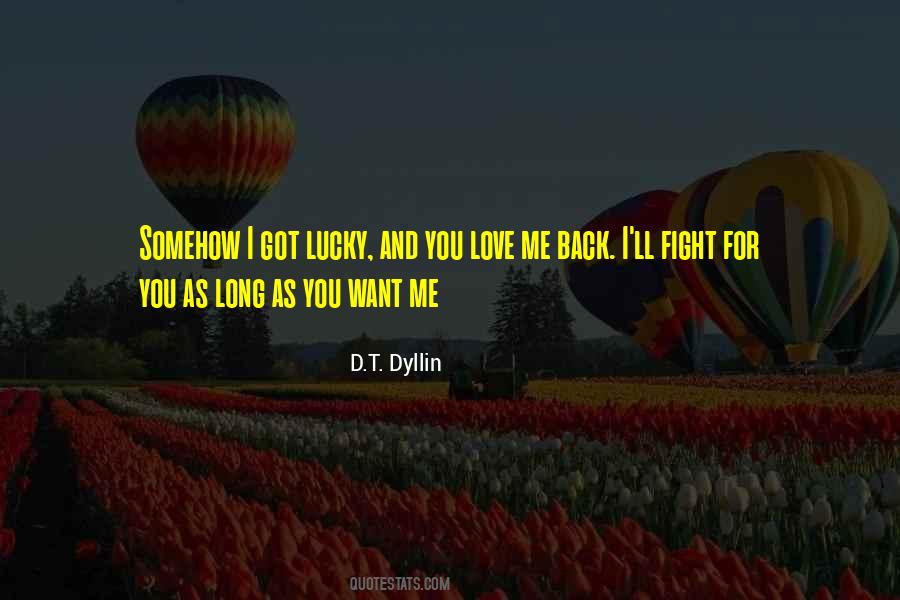 Quotes About You Love Me #1006232