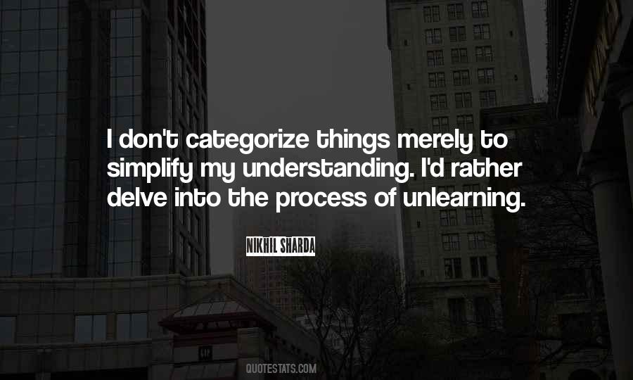 Quotes About Categorization #1560808