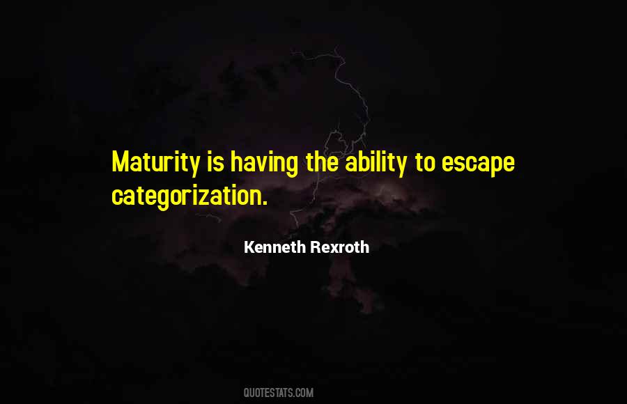 Quotes About Categorization #261871