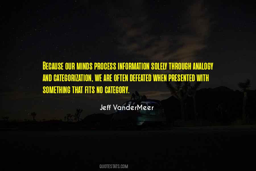 Quotes About Categorization #62289