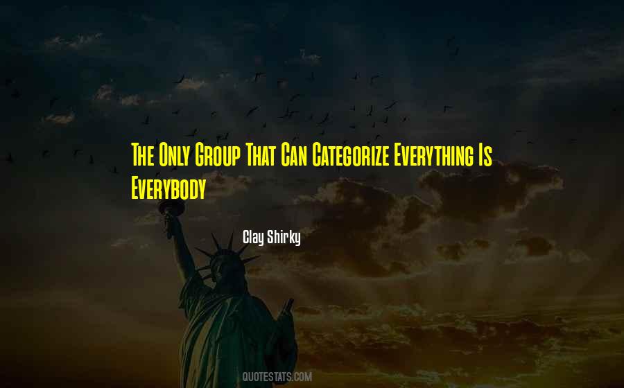 Quotes About Categorization #824185