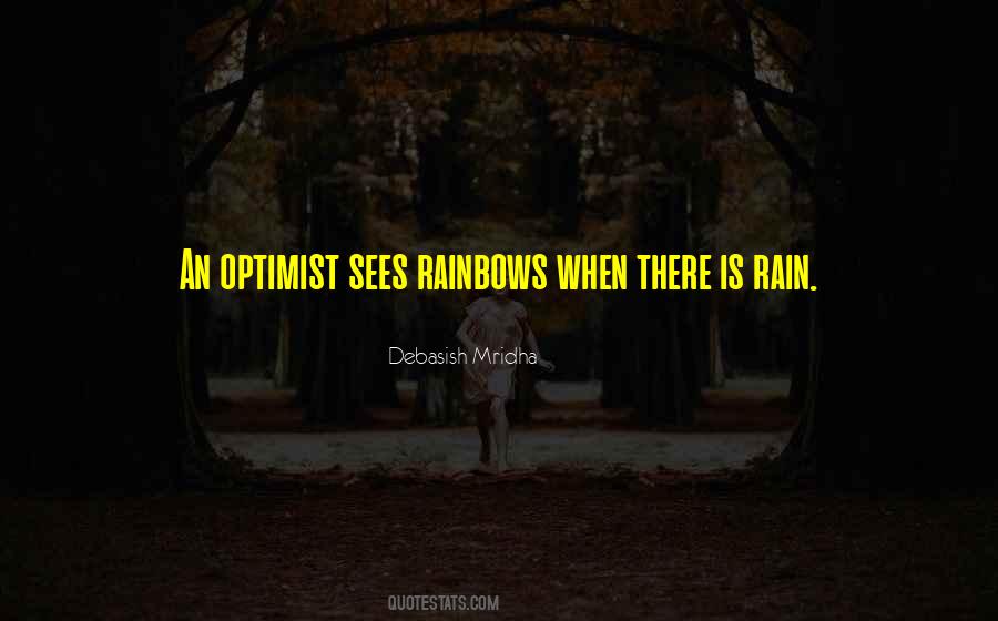 Rain Rainbows Quotes #504965