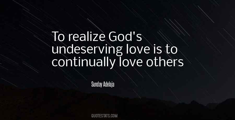 To Realize God Quotes #1281388