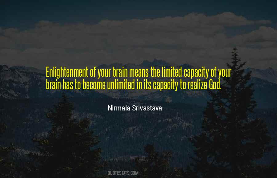 To Realize God Quotes #1721903