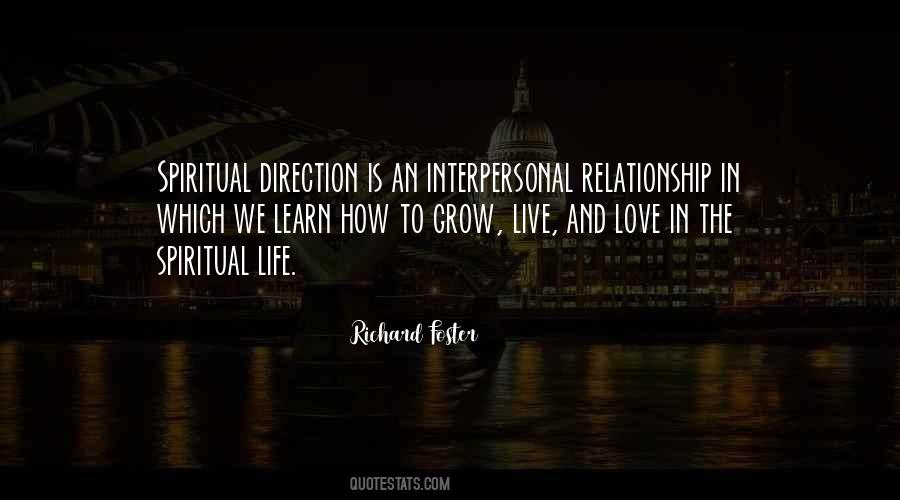 Spiritual Relationship Quotes #1209376