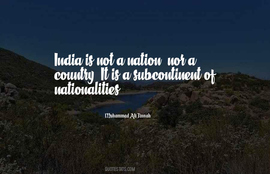 Quotes About Nationalities #129855