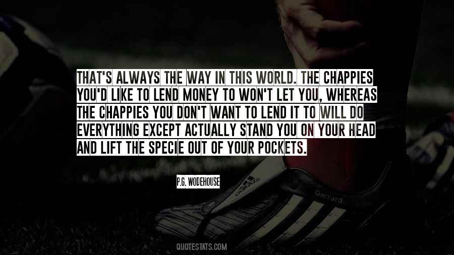 Quotes About Lending Money #622222