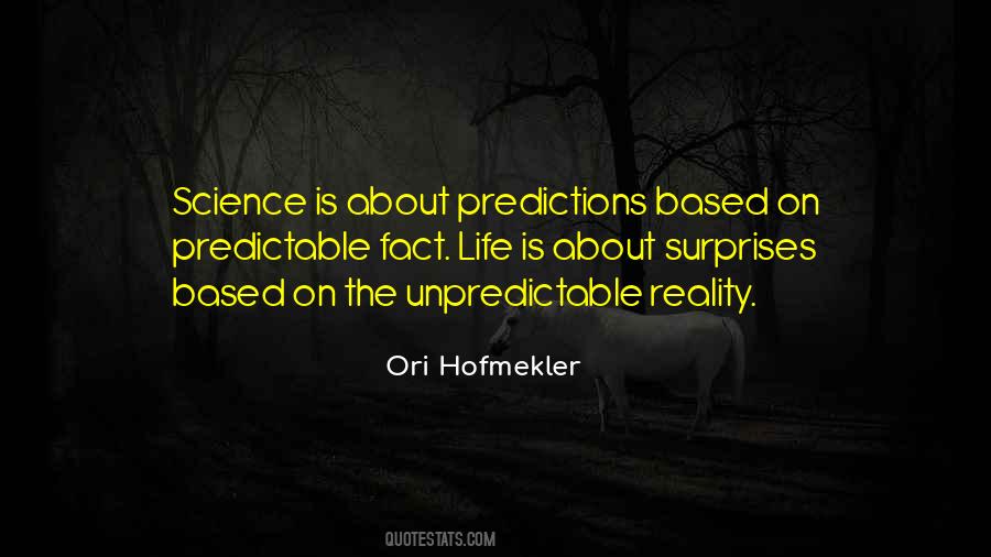 Science Reality Quotes #533910